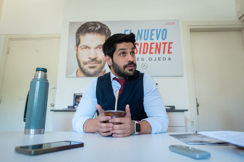 Andrés Ojeda. Foto: Javier Noceti / Montevideo Portal