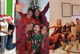 Así fue la Navidad de las personalidades: mucho rojo, en familia y felicidad