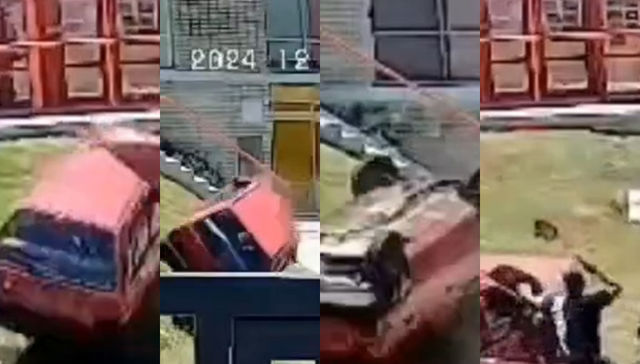 Pero vas en un Maruti, pa