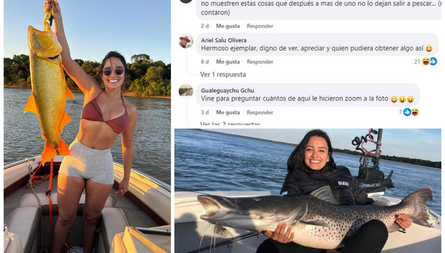 En el río hay un gran pez