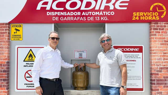 Acodike instala su segundo dispensador automático de supergás en Montevideo