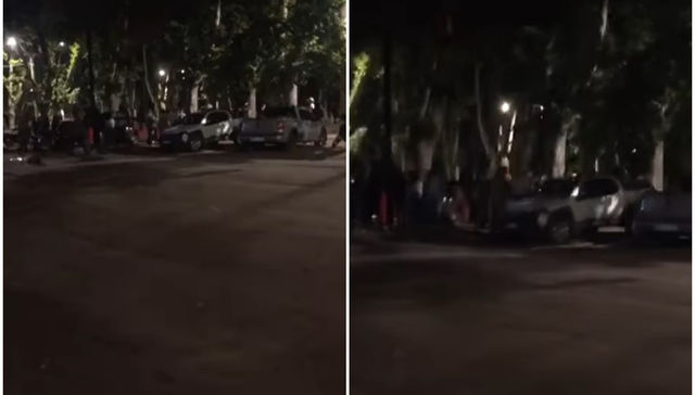 Disparos en la noche