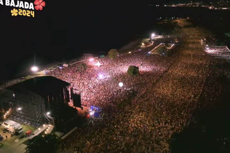 Luana, Buitres, un mar de gente y la queja del Pato Celeste así fue La
