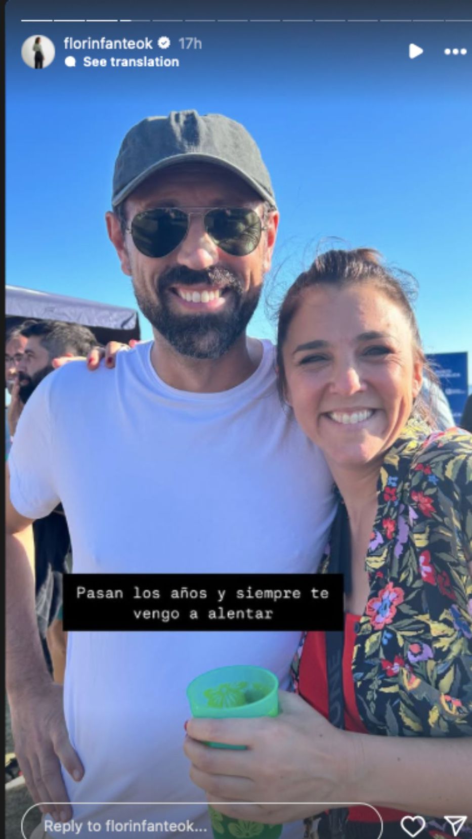 Foto: Historias de Instagram/ @florinfanteok