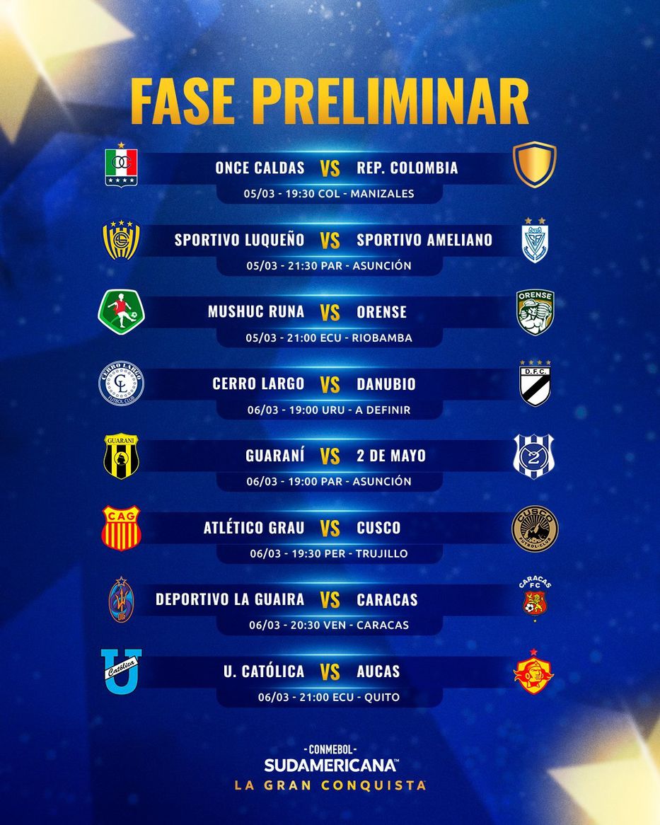 Millonarios será rival de Once Caldas. Foto: @Sudamericana