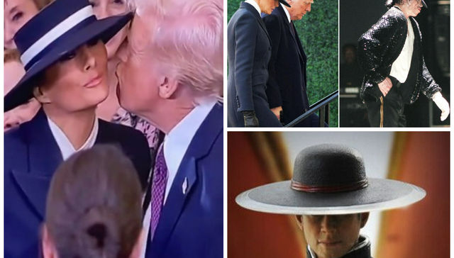 El chambergo ladeado