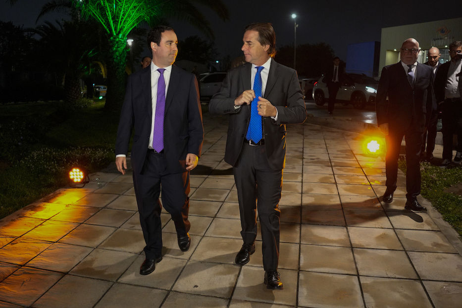 Hernán Bonilla y Luis Lacalle Pou