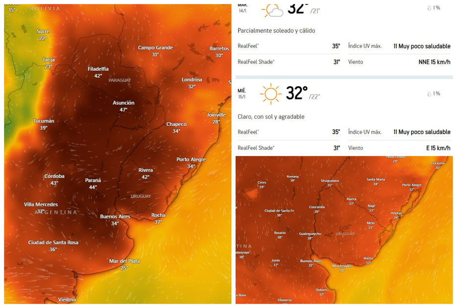 Agua y sombra, por favor