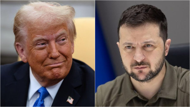 Trump y Zelenski. Fotos: EFE / EPA