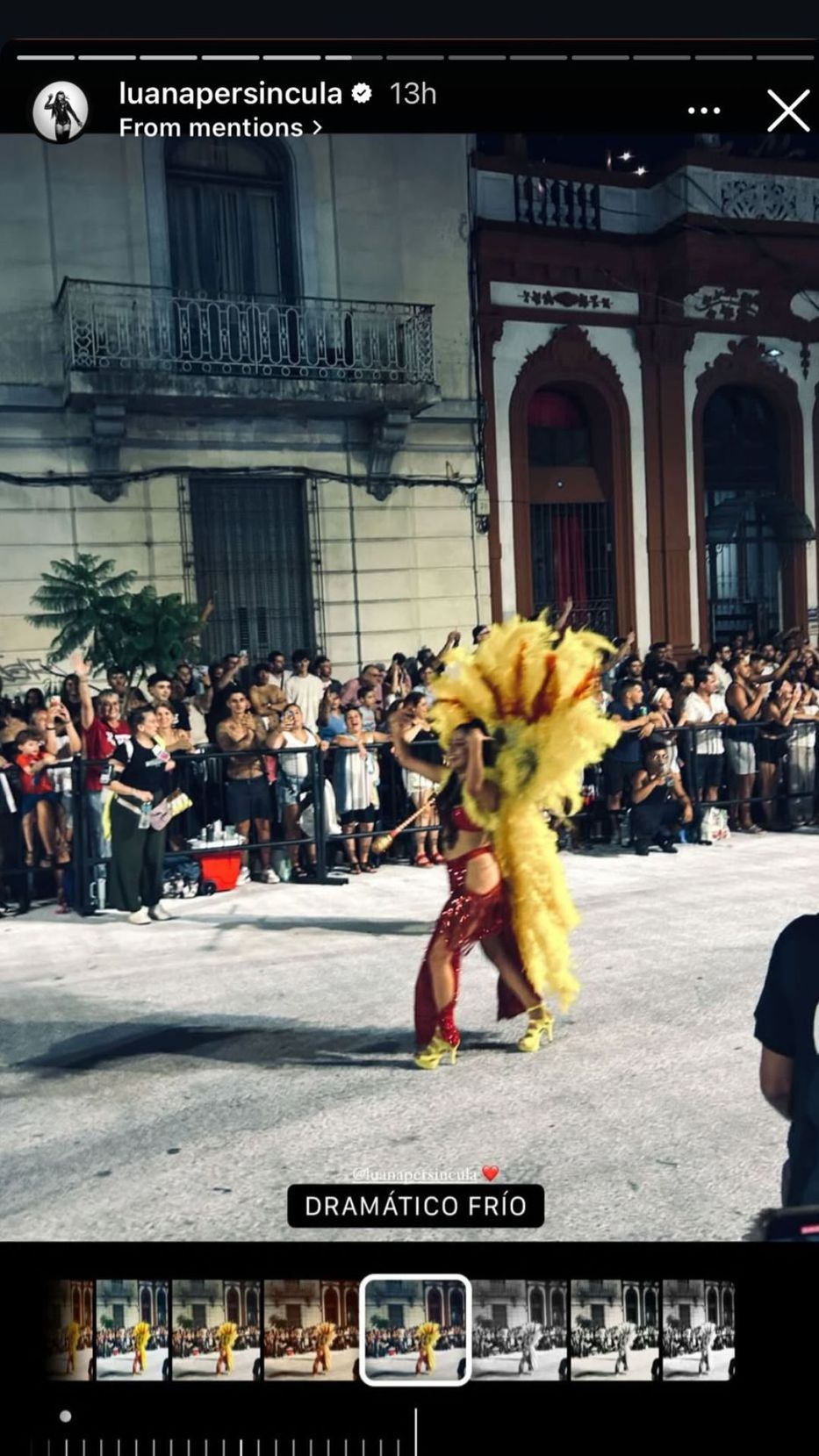 Foto: Instagram/ @luanapersincula