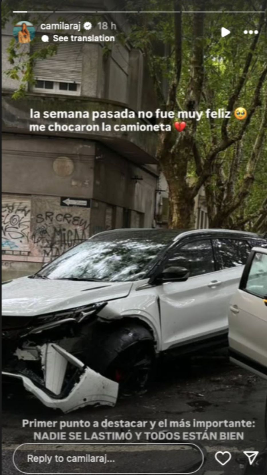 Foto: Instagram/ @camilaraj