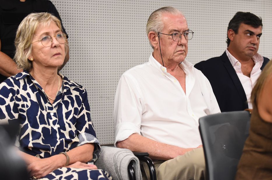 Ana Iewdiukow junto a su esposo, Pablo Carrasco. Foto: Dante Fernández / FocoUy
