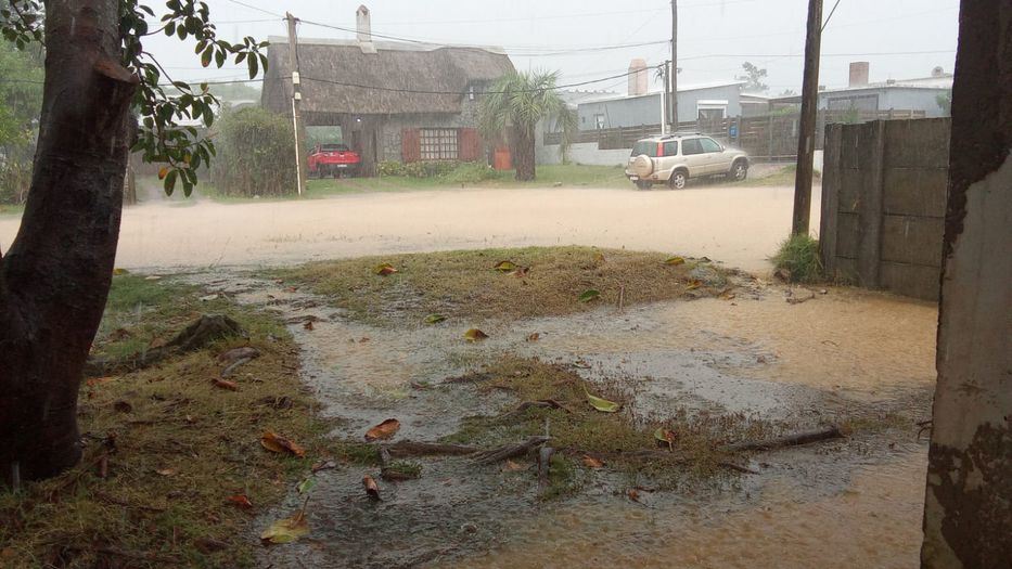 Ceremonia durante la tormenta
