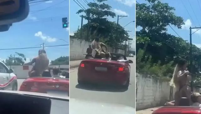 Te busqué en mi auto rojo