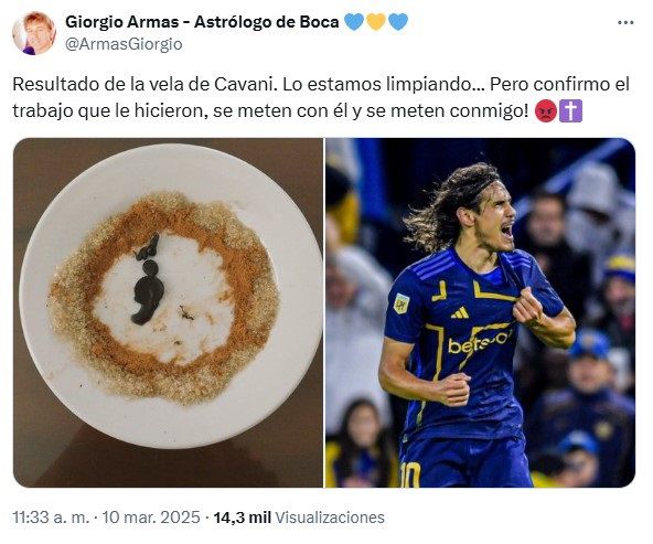 Foto: Captura @ArmasGiorgio