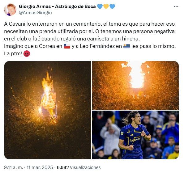 Foto: Captura @ArmasGiorgio