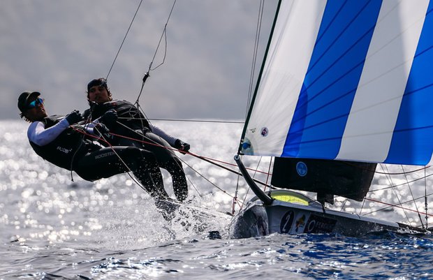 Vela: Umpierre y Diz terminaron en el puesto 12º en el Mundial de 49er en Francia