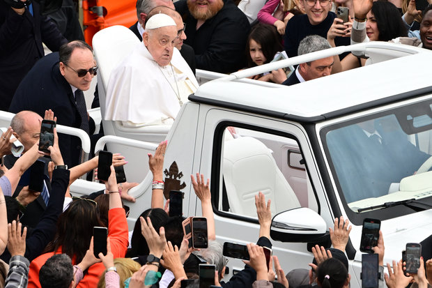 Papa Francisco Urbi et Orbi. Foto: Tiziana FABI / AFP