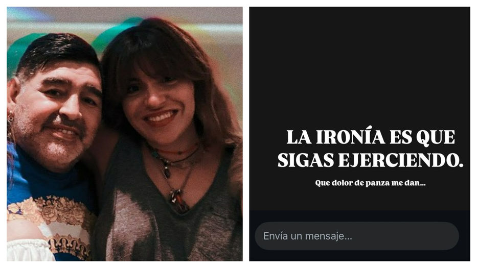 En nombre de Dalma y de mí misma