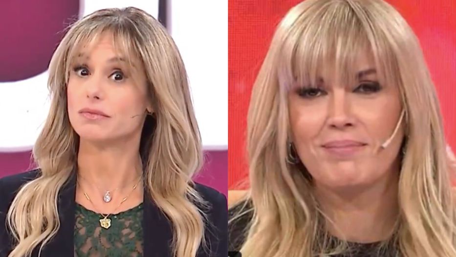 Con los tacones de punta