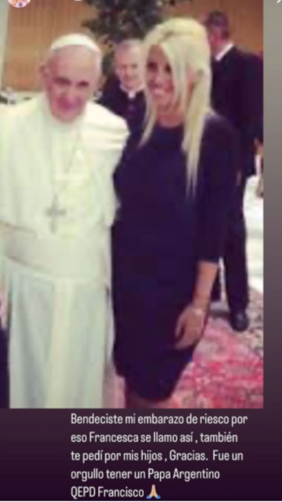 Foto: Historias de Instagram/ @wanda_nara