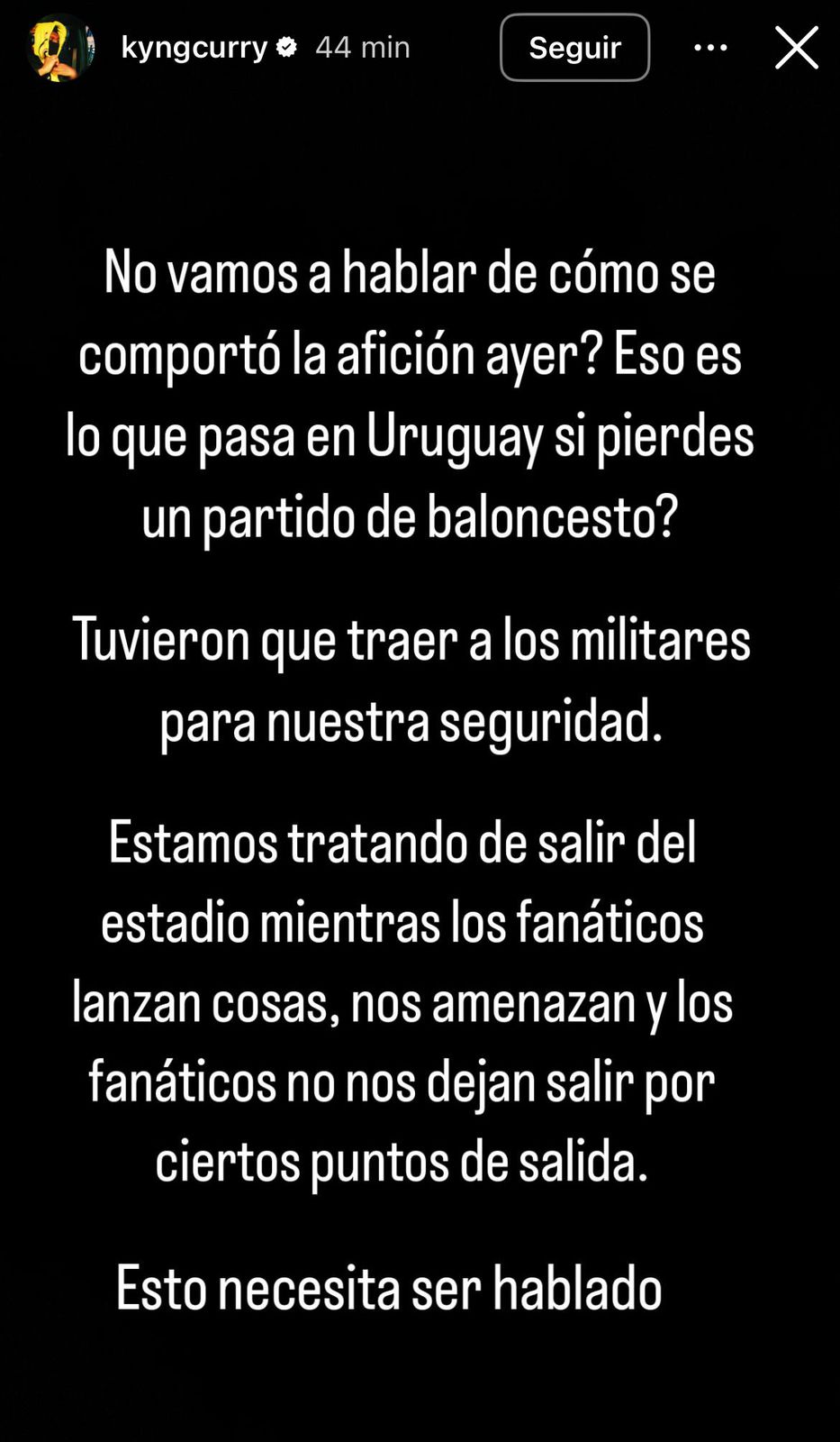 Foto: Instagram @kyngcurry