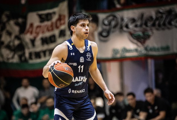 Lucas Capalbo, base de Malvín. Foto: @LUB_Uy