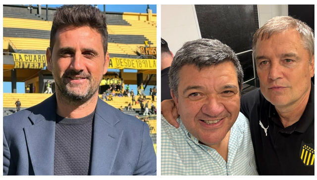 La copa y las vitrinas