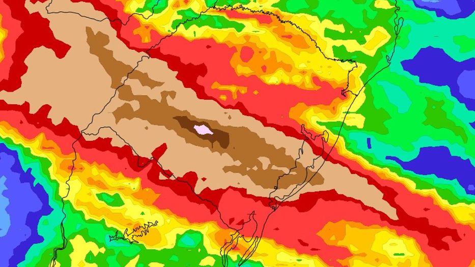 Con la carita empapada