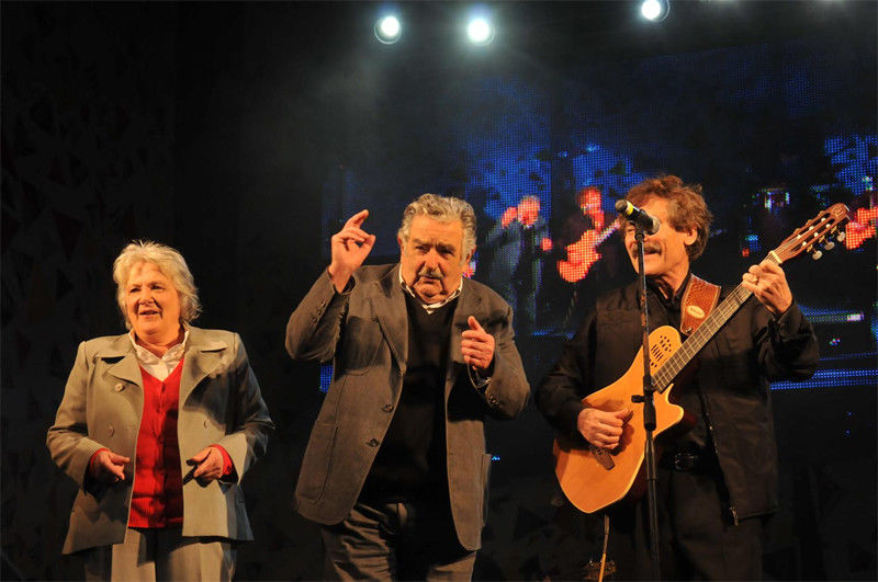 Octubre 2011, durante los festejos del Bicentenario. Presidencia