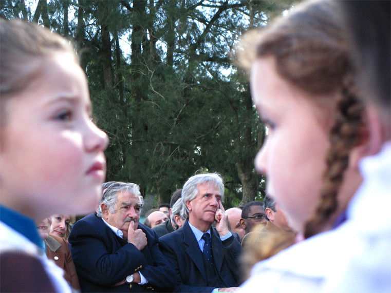 .En Cardal, durante el quinto aniversario del Plan Ceibal. Gerardo Carrasco / Montevideo Portal