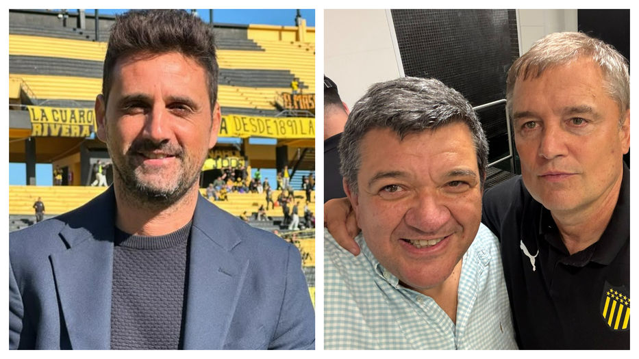 La copa y las vitrinas