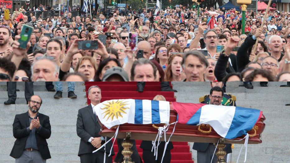 El pueblo en su inmenso dolor