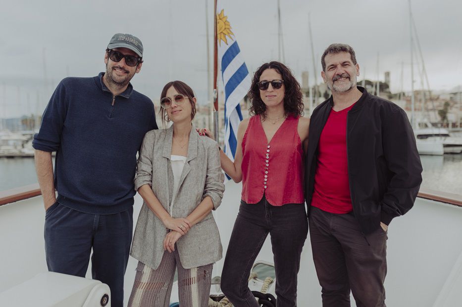 Martín Cuinat, Fiona Pittaluga, Mariana Rubio Pittaluga, Pablo Mazzola. Foto: Cortesía de producción
