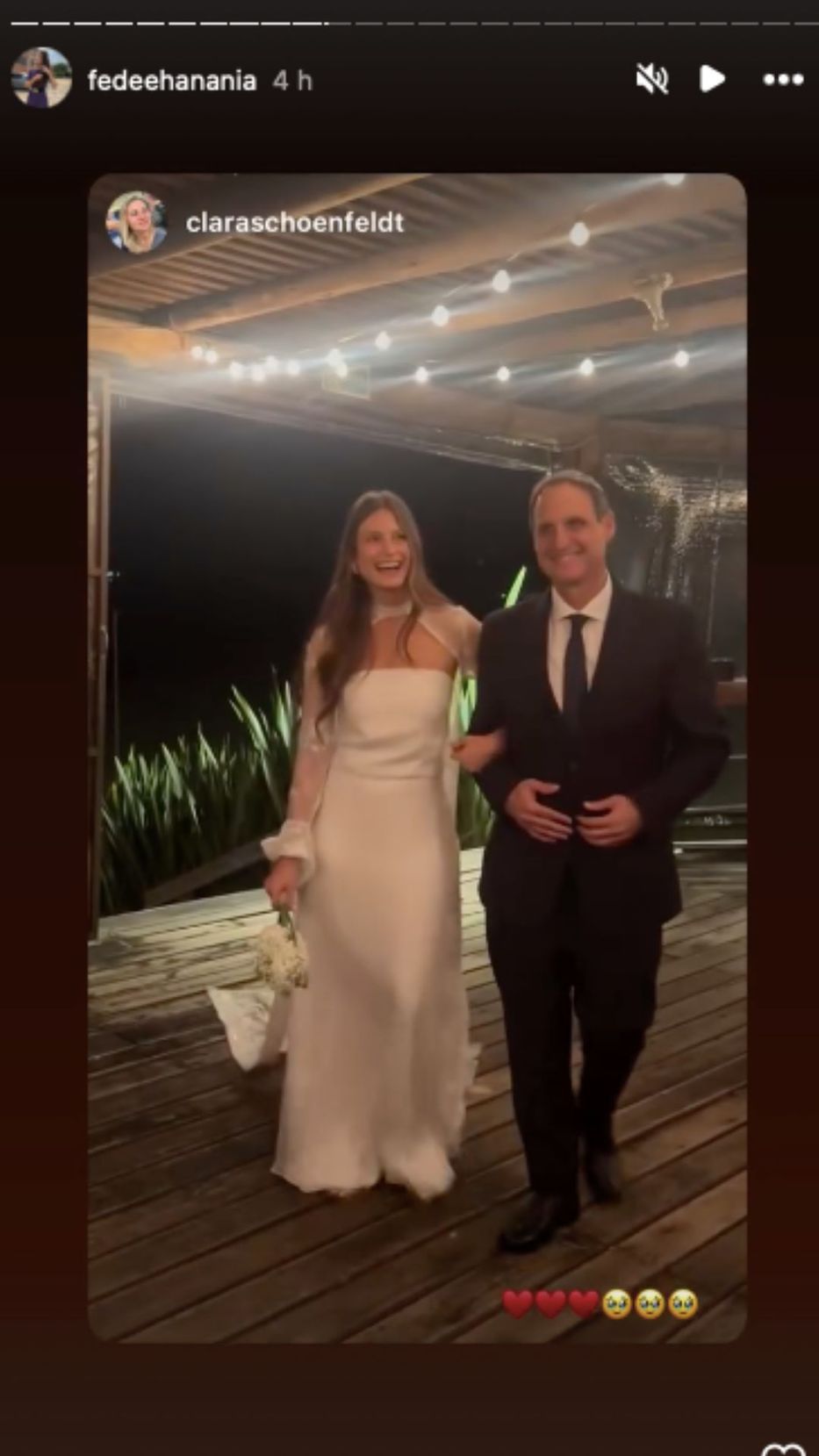 Foto: Historias de Instagram/ @fedehanania