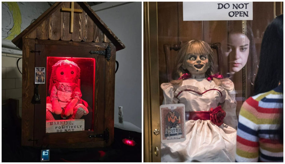 Están rodando cine de terror