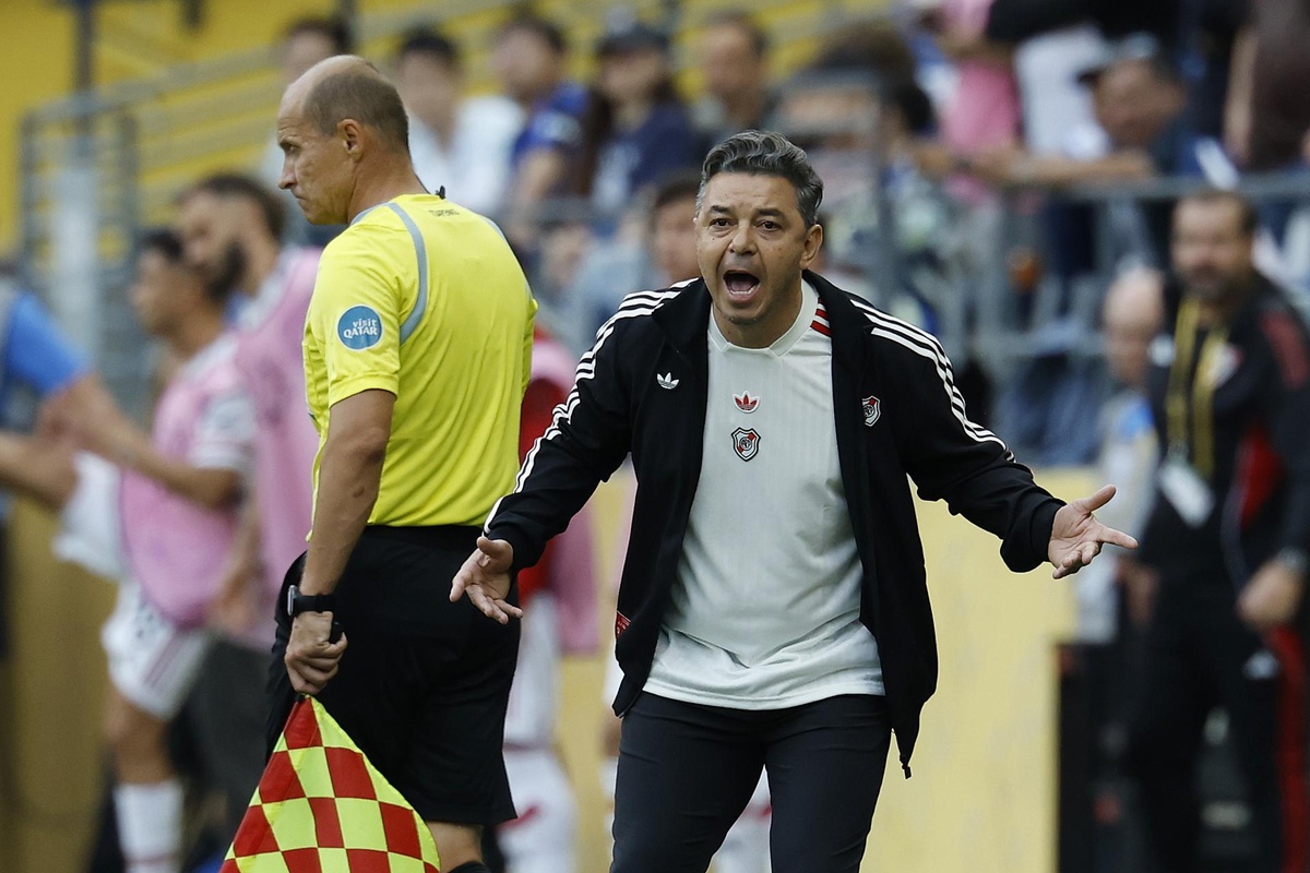 Marcelo Gallardo fue contundente al ser consultado por la posibilidad de dirigir a Uruguay
