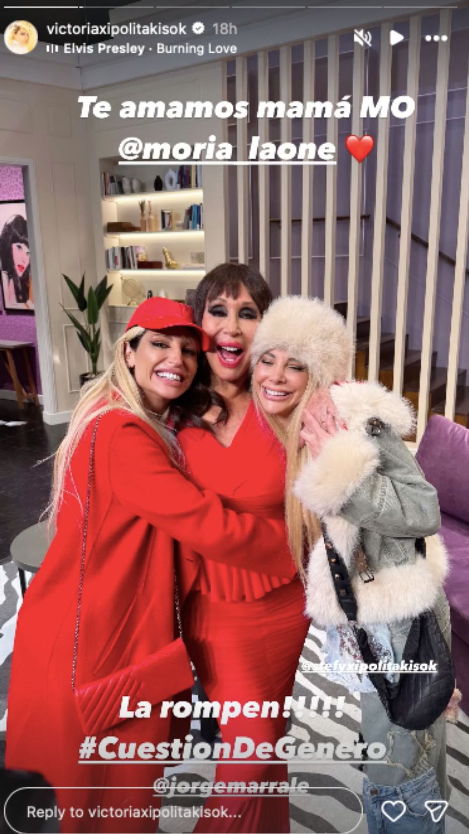 Foto: Historias de Instagram/ @victoriaxipolitakisok