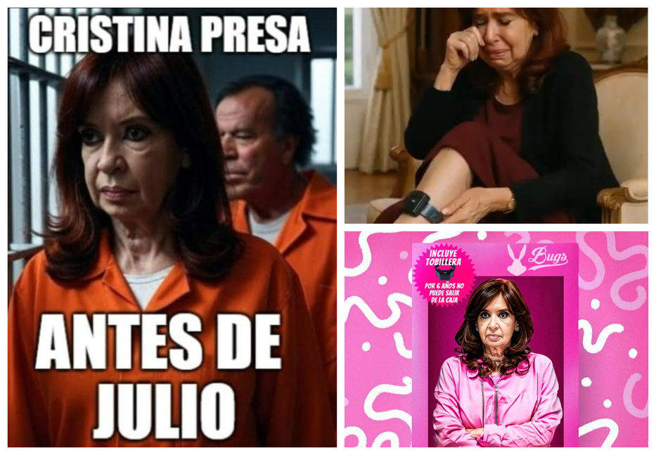 Ký ức từ ngục tối: Bản án của CFK gây ra sự chế giễu và hài hước
