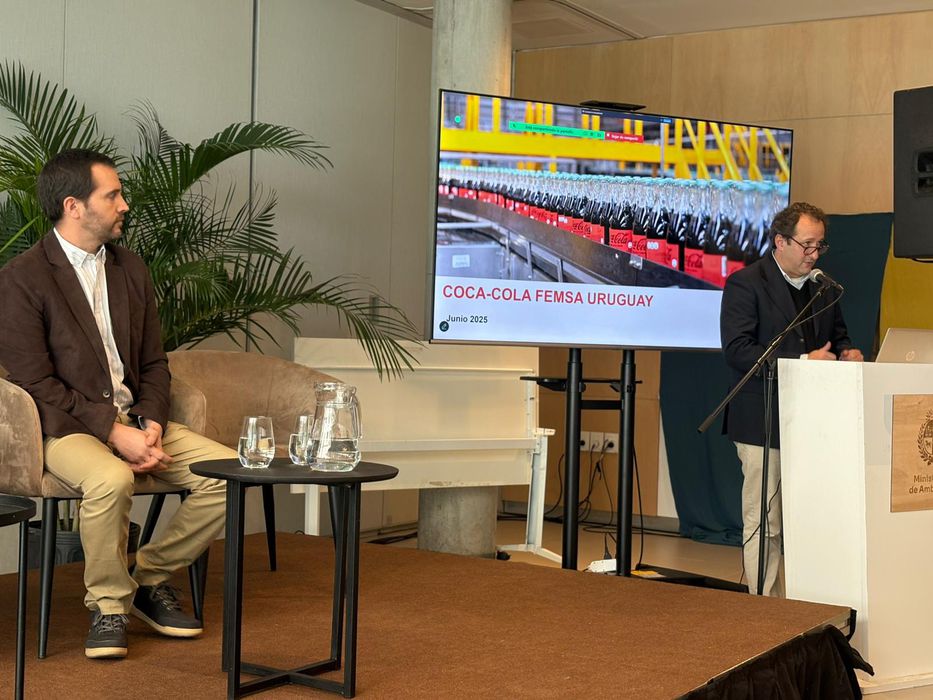 José Sallúa, gerente de Producción de Coca-Cola Femsa Uruguay. Foto: Cedida a Montevideo Portal