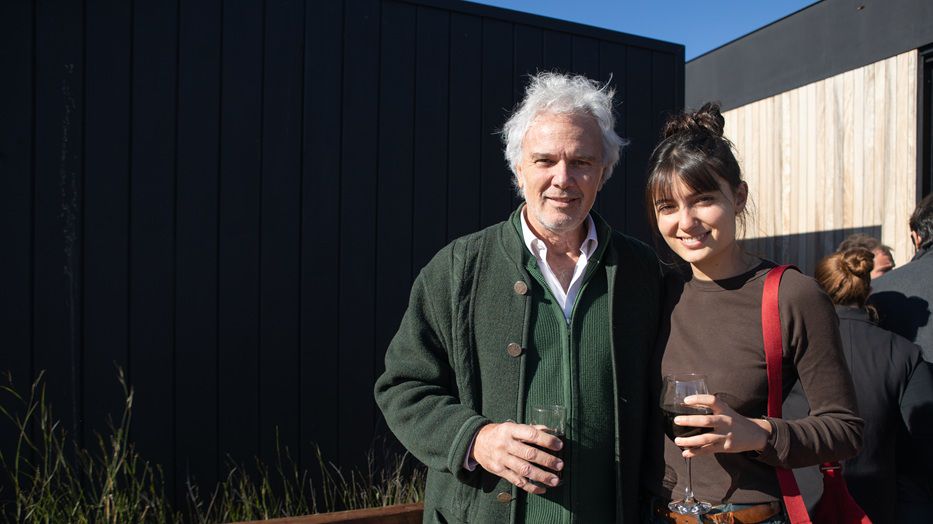 Arquitecto Martín Gómez y arquitecta Miranda Gómez. Foto: cedida a Montevideo Portal