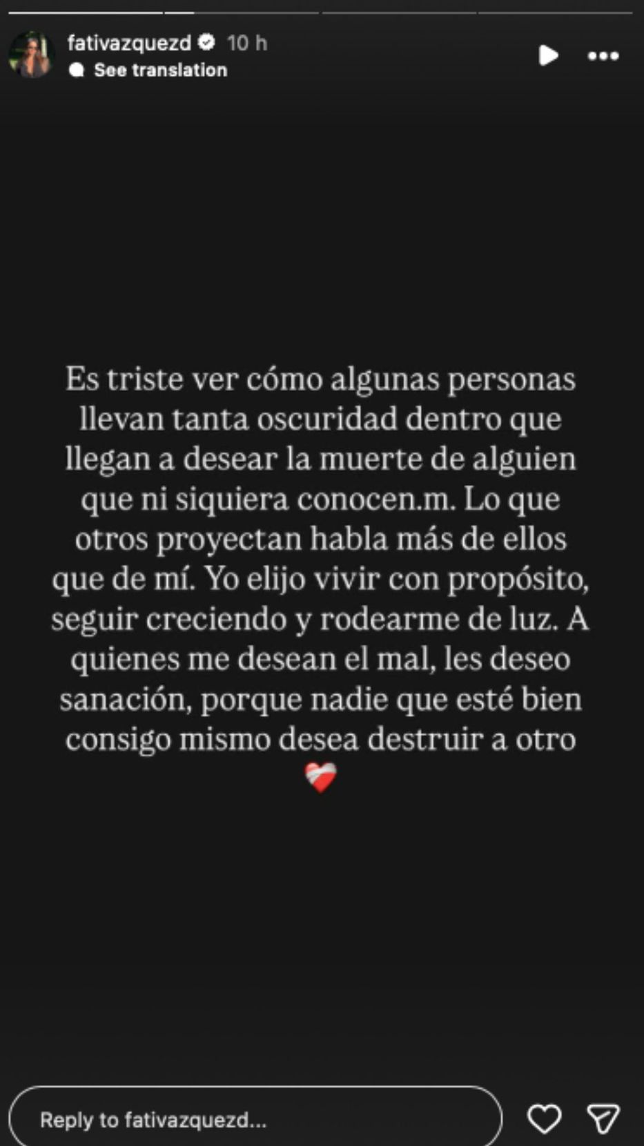 Foto: Historias de Instagram/ @fativazquezd