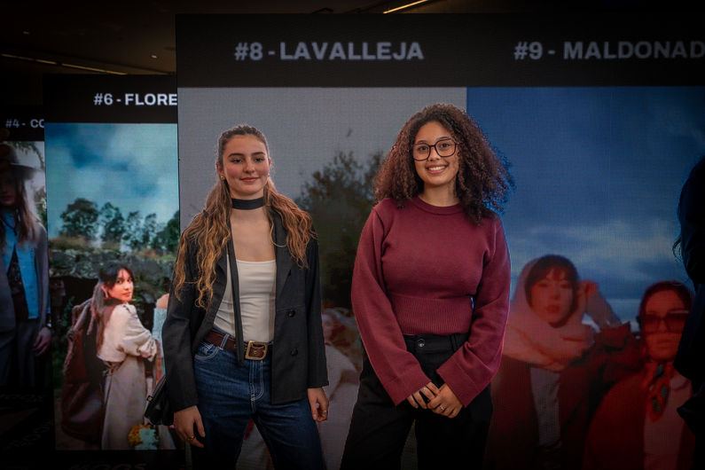 Agustina Mata y Guillermina Domínguez, dupla distinguida por el jurado. Foto: cedida a Montevideo Portal