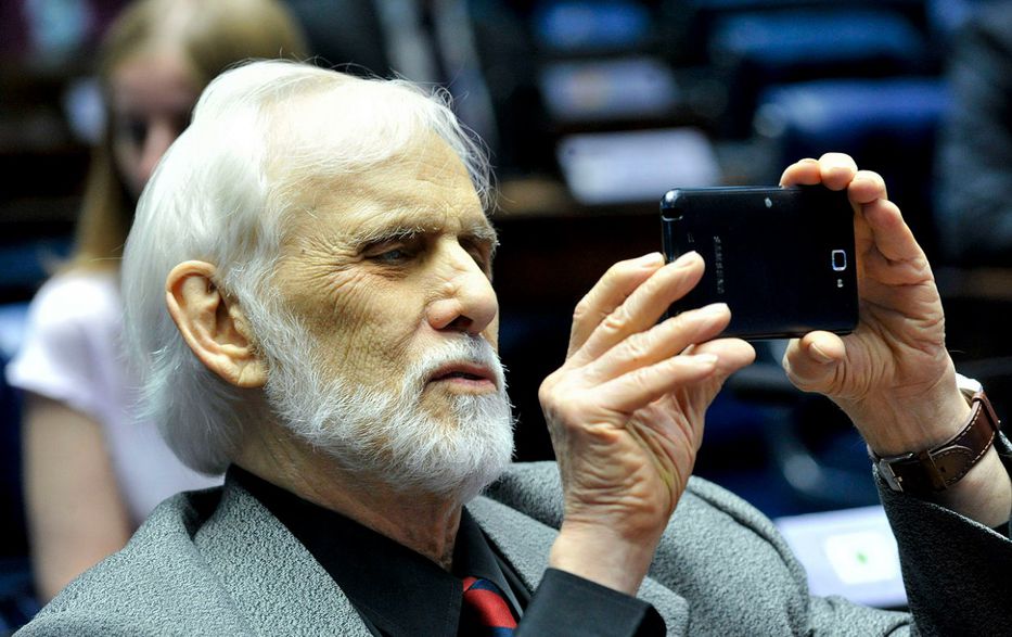 Cuoco en 2015. Senado Federal de Brasil