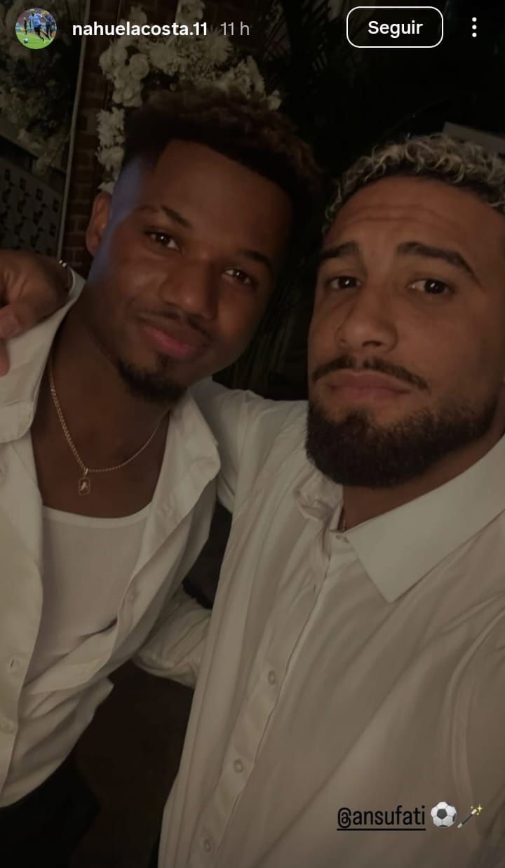 Foto: Instagram Nahuel Acosta