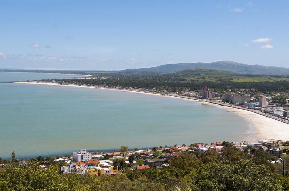 Vista aérea de Piriápolis. Foto: cedida por el Ministerio de Turismo