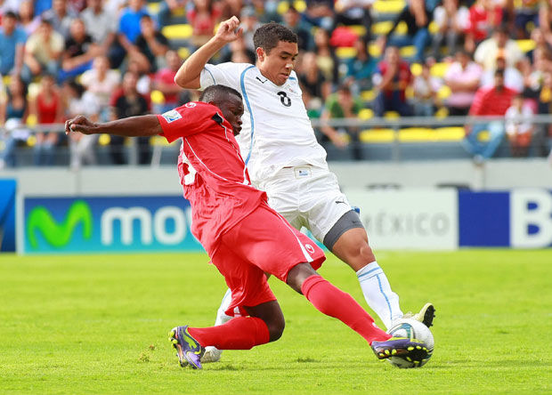 Maximiliano Moreira en el Mundial sub-17 de 2011. Foto: archivo FútbolUy