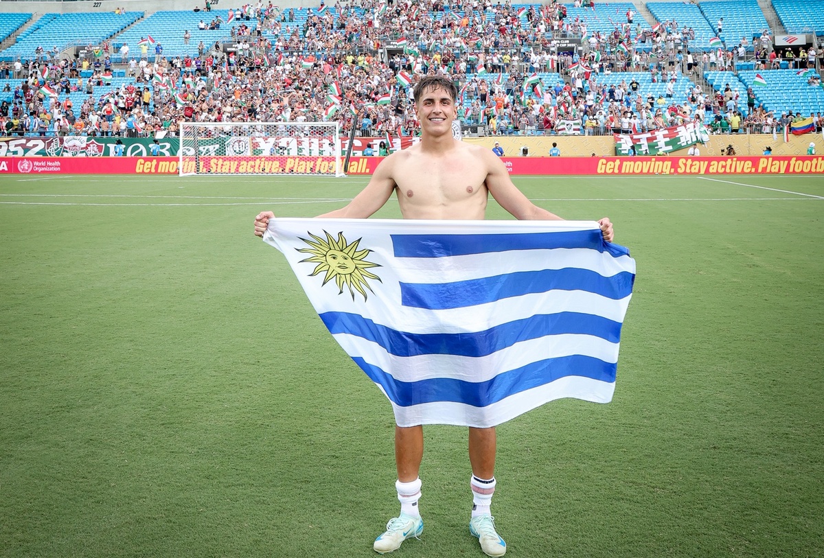 Facundo Bernal llegó a España para incorporarse al Betis, que lo compró al Fluminense