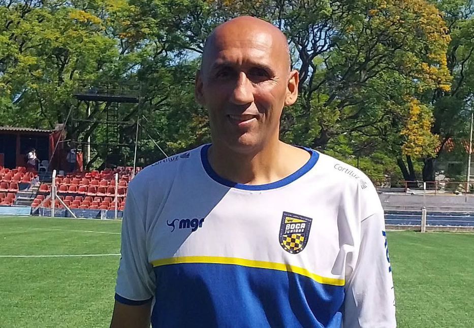 Adrián “Vitamina” Silva jugando en Montevideo Boca Juniors. Foto: Instagram