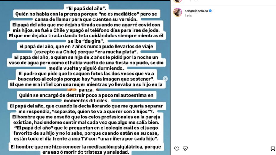 Foto: Instagram/ @sangrejaponesa